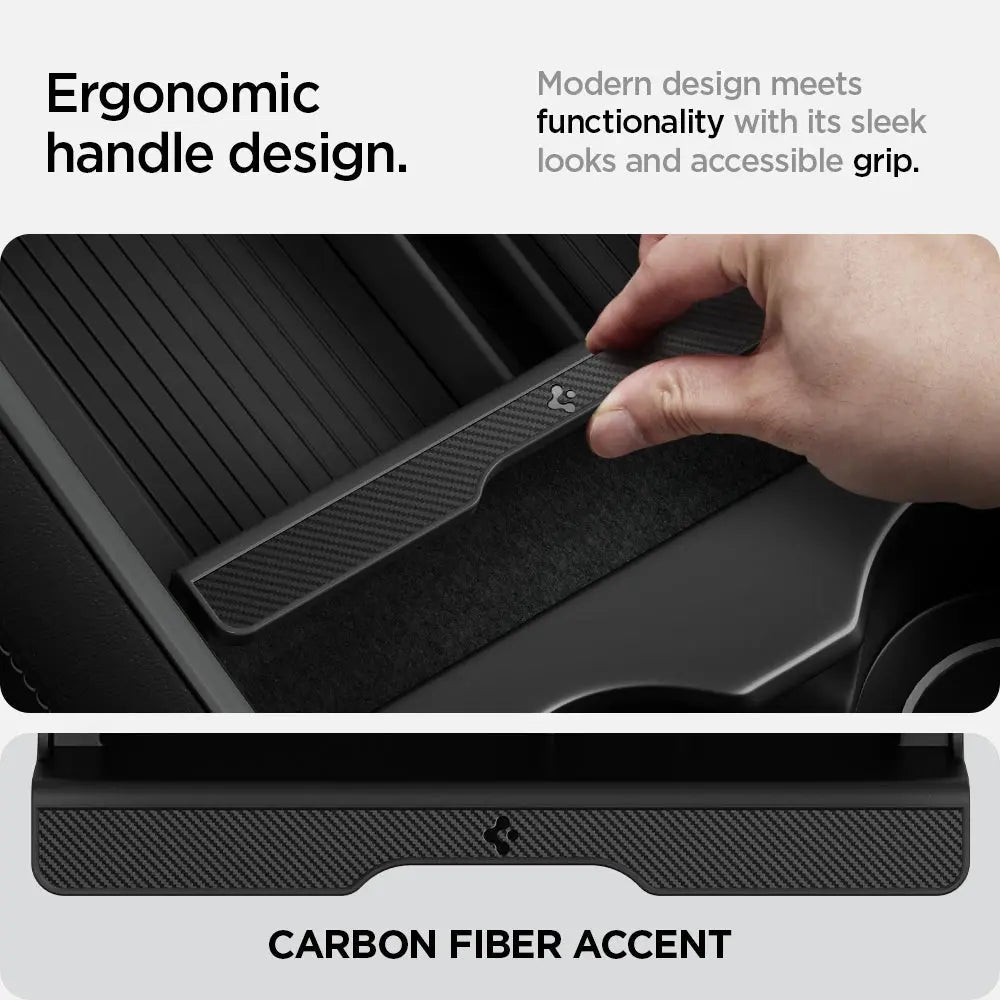 Spigen Tesla Model Y (2021-2024) & Model 3 (2021-2023) Center Console Organizer Tesla Model Y Accessories