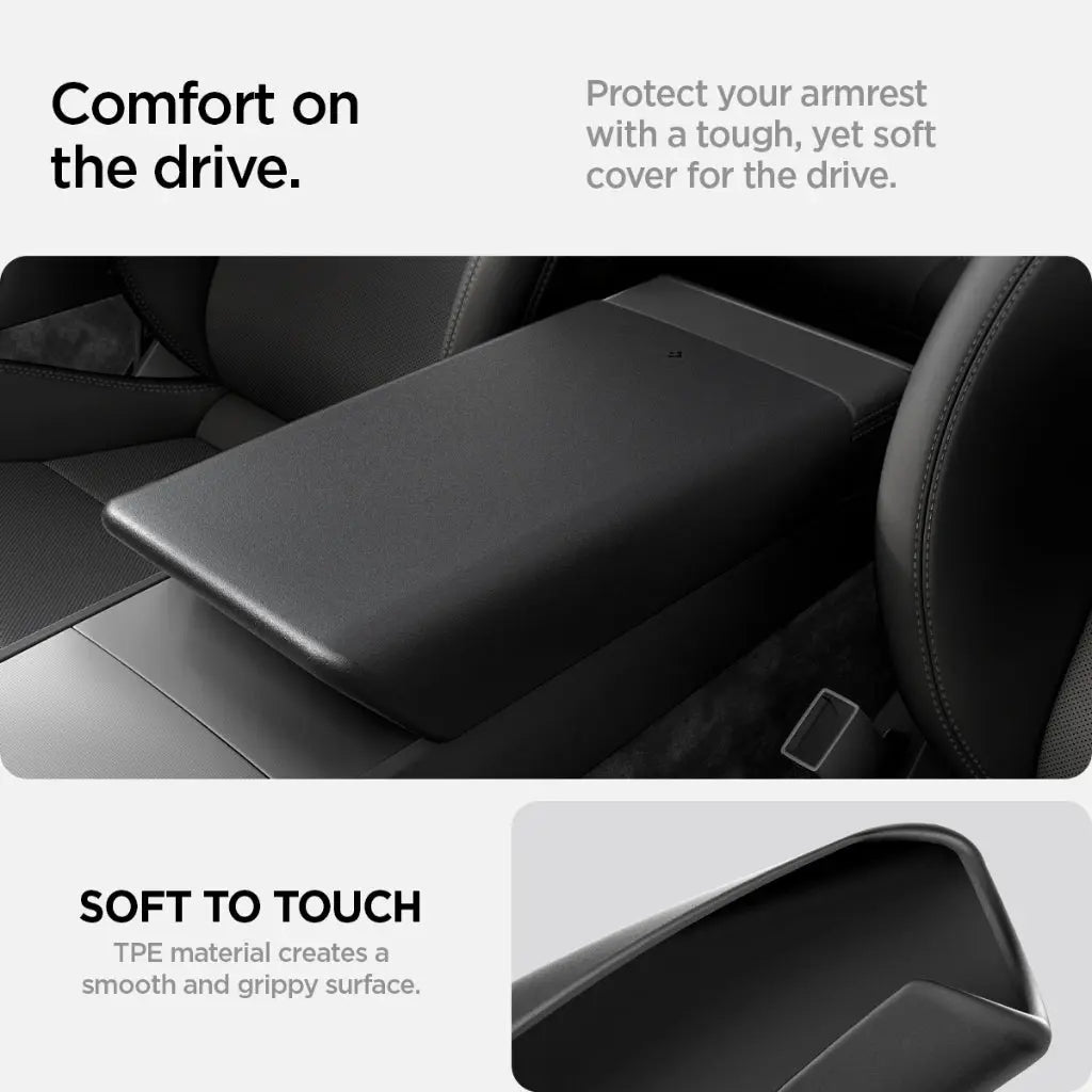 Spigen Tesla Model Y (2025) Juniper / Model 3 (2024-2025) Highland Center Console Armrest Cover Tesla Car Accessories