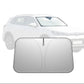 Spigen Universal Car Sun Shade with UV & Heat Protection Windshield Car Front Sunshade UO260 (M)