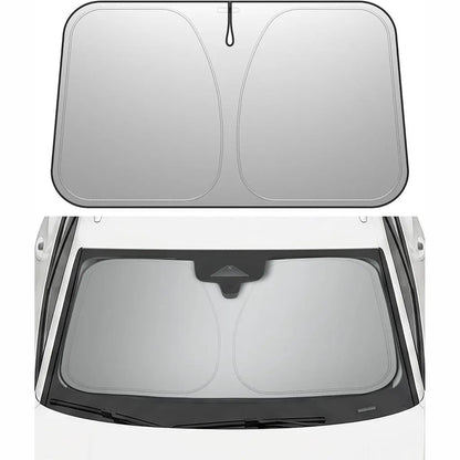 Spigen Universal Car Sun Shade with UV & Heat Protection Windshield Car Front Sunshade UO260 (M)
