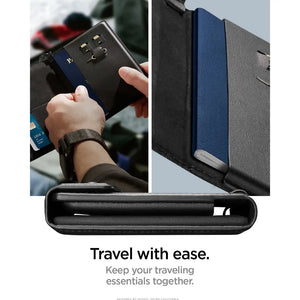 Spigen Universal Passport Holder AirTag Holder Card Holder Passport Cover Passport Wallet Passport Case Passport Pouch
