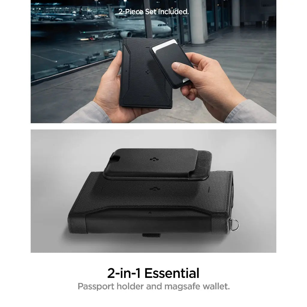Spigen Universal Passport Holder with Magnetic Card Holder Passport Cover Magnetic Wallet KD502