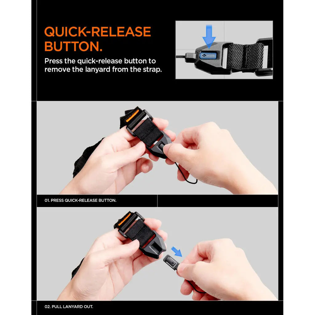 Spigen Universal Phone Lanyard Wrist Lanyard Strap Adjustable Phone Strap Phone Accessories DA30S