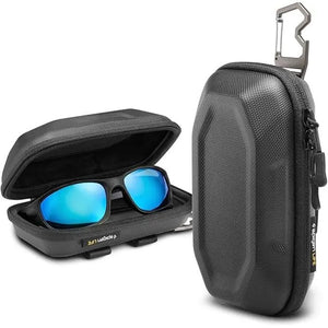 Spigen Universal Sunglasses Case Lock Fit Sunglasses Pouch with Carabiner Bottle Opener LF520