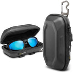 Spigen Universal Sunglasses Case Lock Fit Sunglasses Pouch with Carabiner Bottle Opener LF520