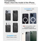 Spigen Valentinus Pro Magnetic Card Holder 3 Cards Magnetic Wallet Card Wallet Compatible with iPhone 16/15/14/13/12