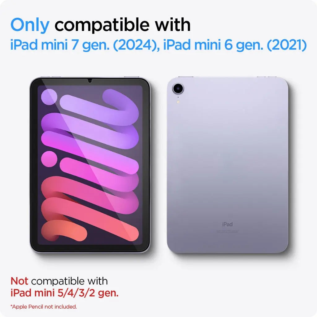 Spigen iPad Mini 7 Case (2024) / iPad Mini 6 Cover (2021) Ultra Hybrid Zero One Casing iPad Case