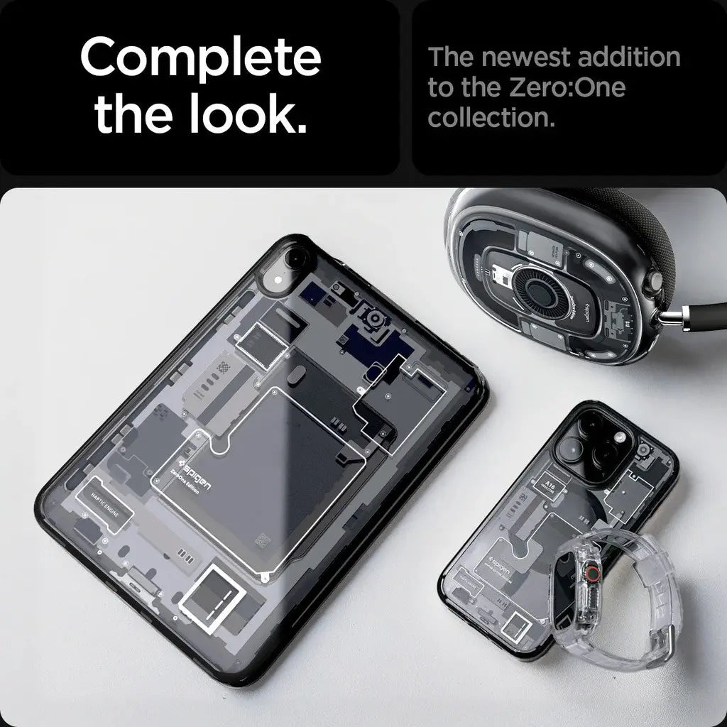 Spigen iPad Mini 7 Case (2024) / iPad Mini 6 Cover (2021) Ultra Hybrid Zero One Casing iPad Case