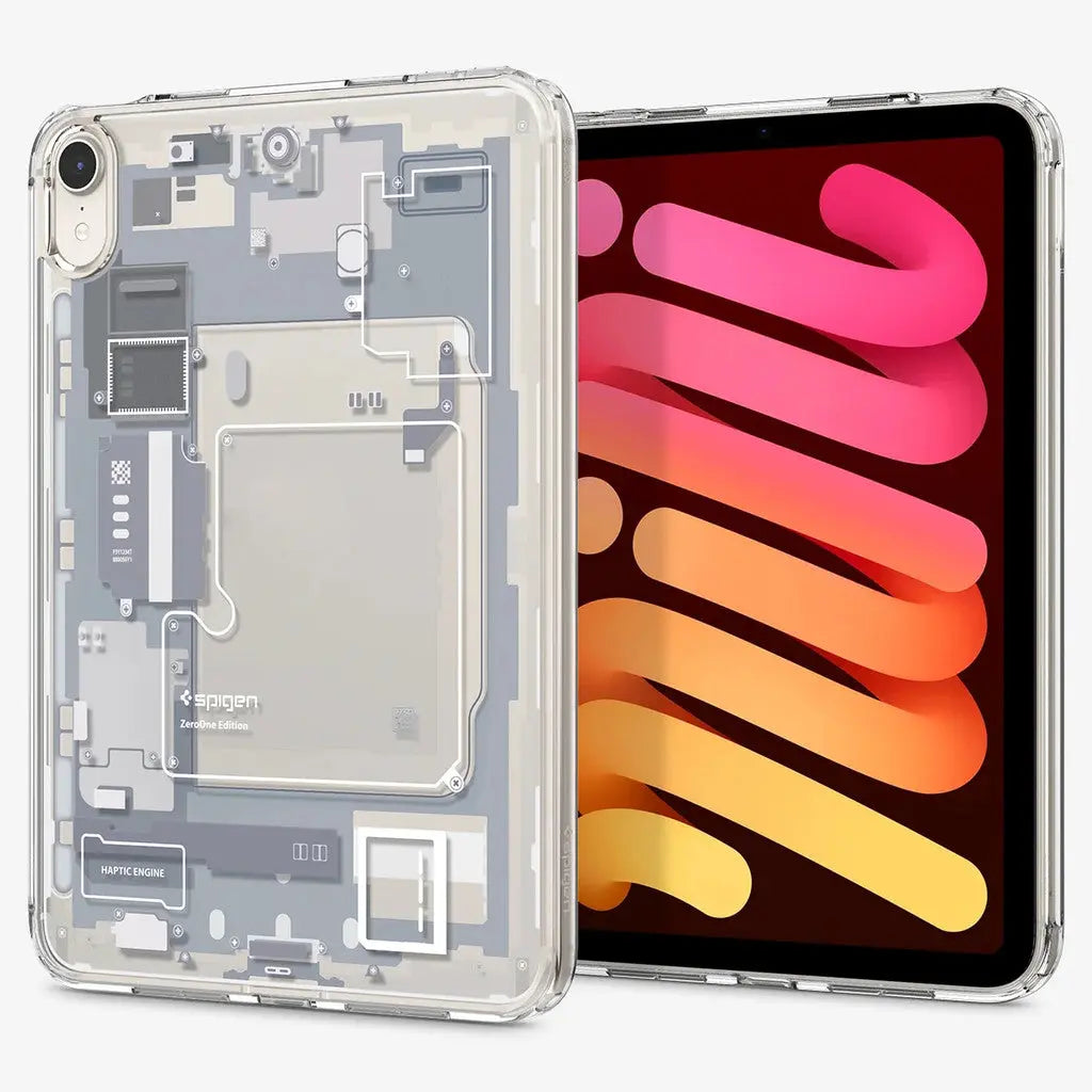 Spigen iPad Mini 7 Case (2024) / iPad Mini 6 Cover (2021) Ultra Hybrid Zero One Casing iPad Case