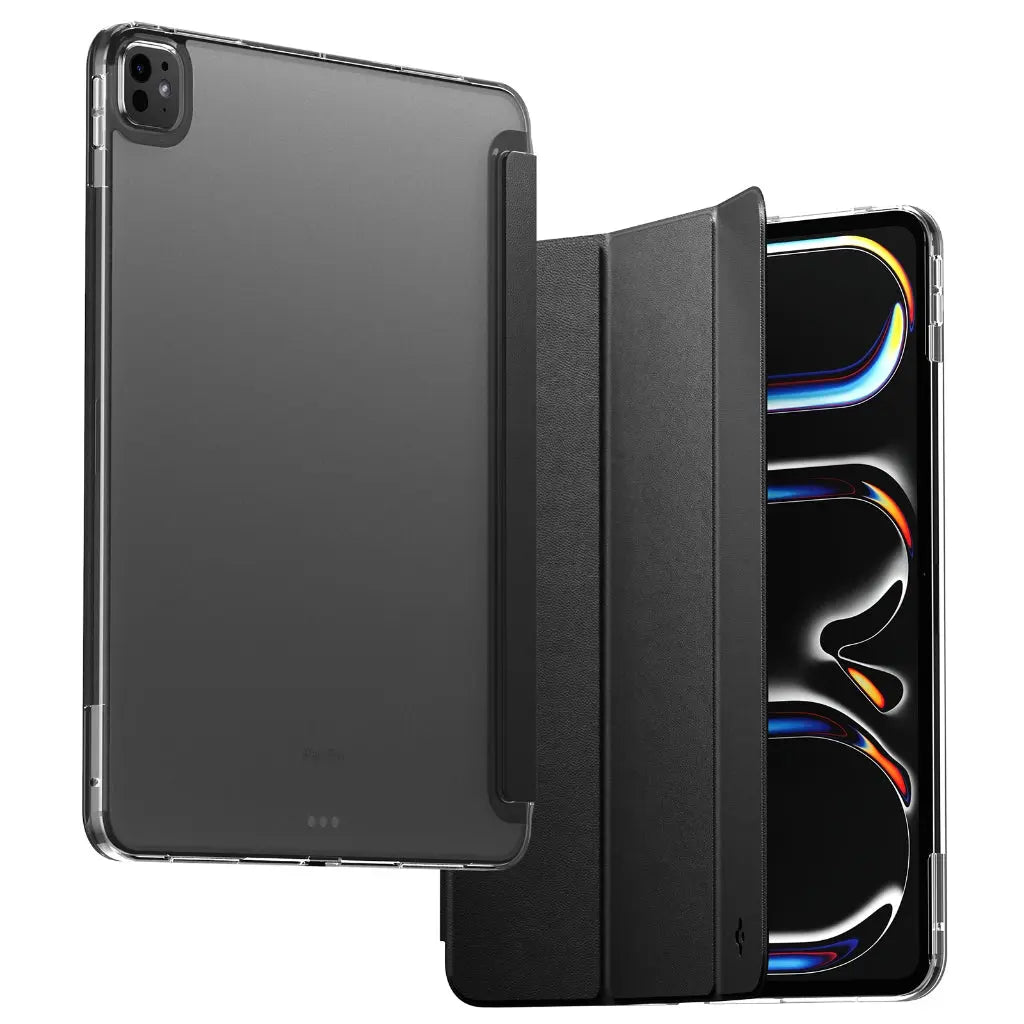 Spigen iPad Pro 11 Case (2024) Liquid Air Folio iPad Pro 11-inch Cover Drop Protection Adjustable Stand iPad Pro Case
