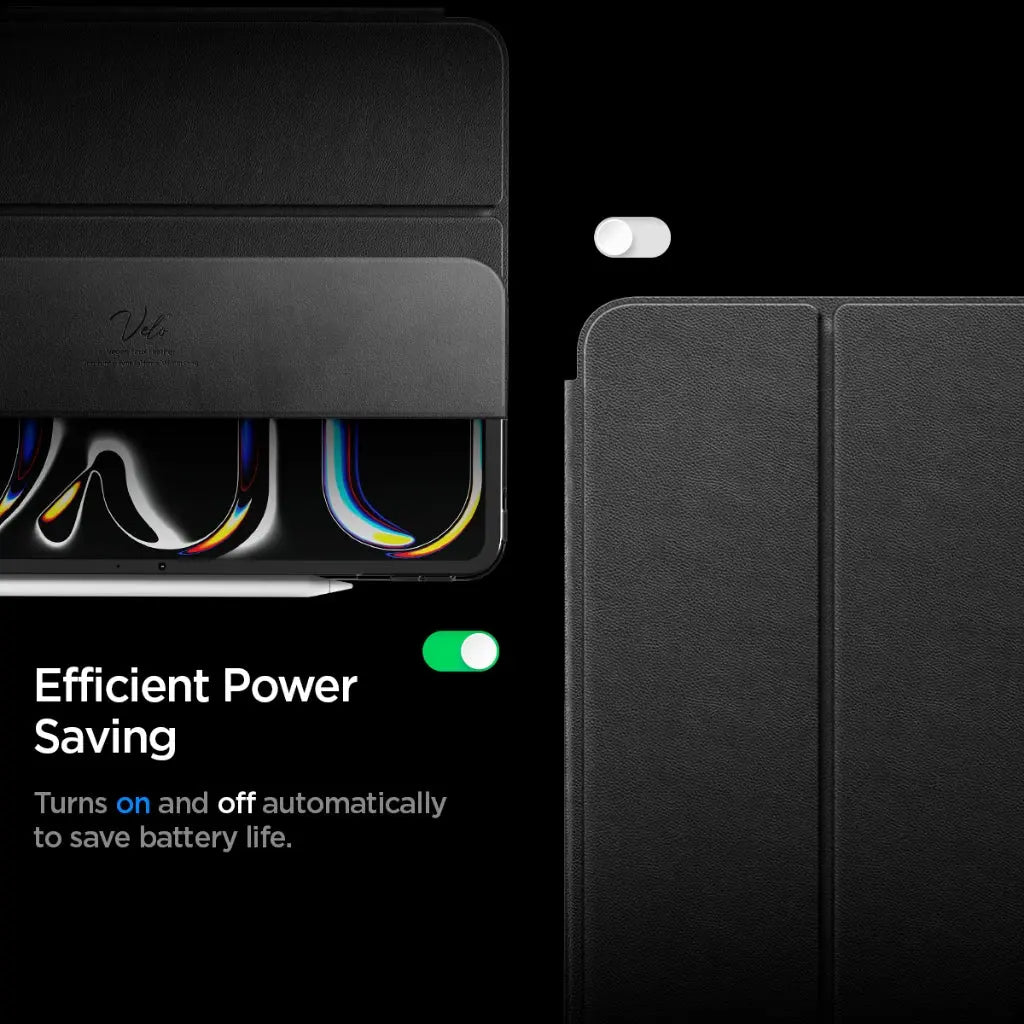 Spigen iPad Pro 11 Case (2024) Liquid Air Folio iPad Pro 11-inch Cover Drop Protection Adjustable Stand iPad Pro Case