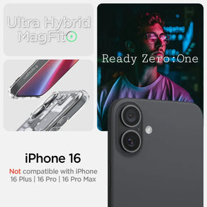 Spigen iPhone 16 Case 6.1" Ultra Hybrid Zero One Magfit Magnetic Phone Case Magnetic Casing iPhone Cover