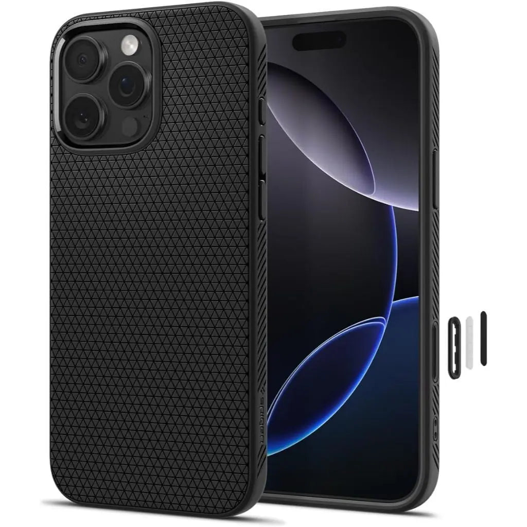 Spigen iPhone 16 Pro Case 6.3" Liquid Air T MagFit Camera Button Cover Magnetic Phone Case Magnetic Case iPhone Case