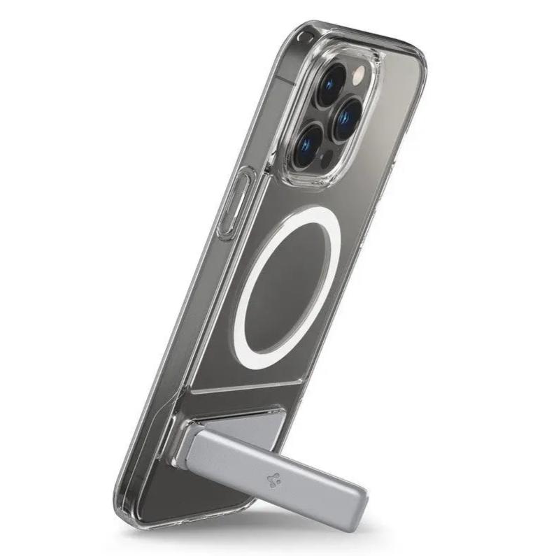 Spigen iPhone 16 Pro Case 6.3" Slim Armor Essential S MagFit Magnetic Phone Case Phone Stand Clear Case iPhone Cover