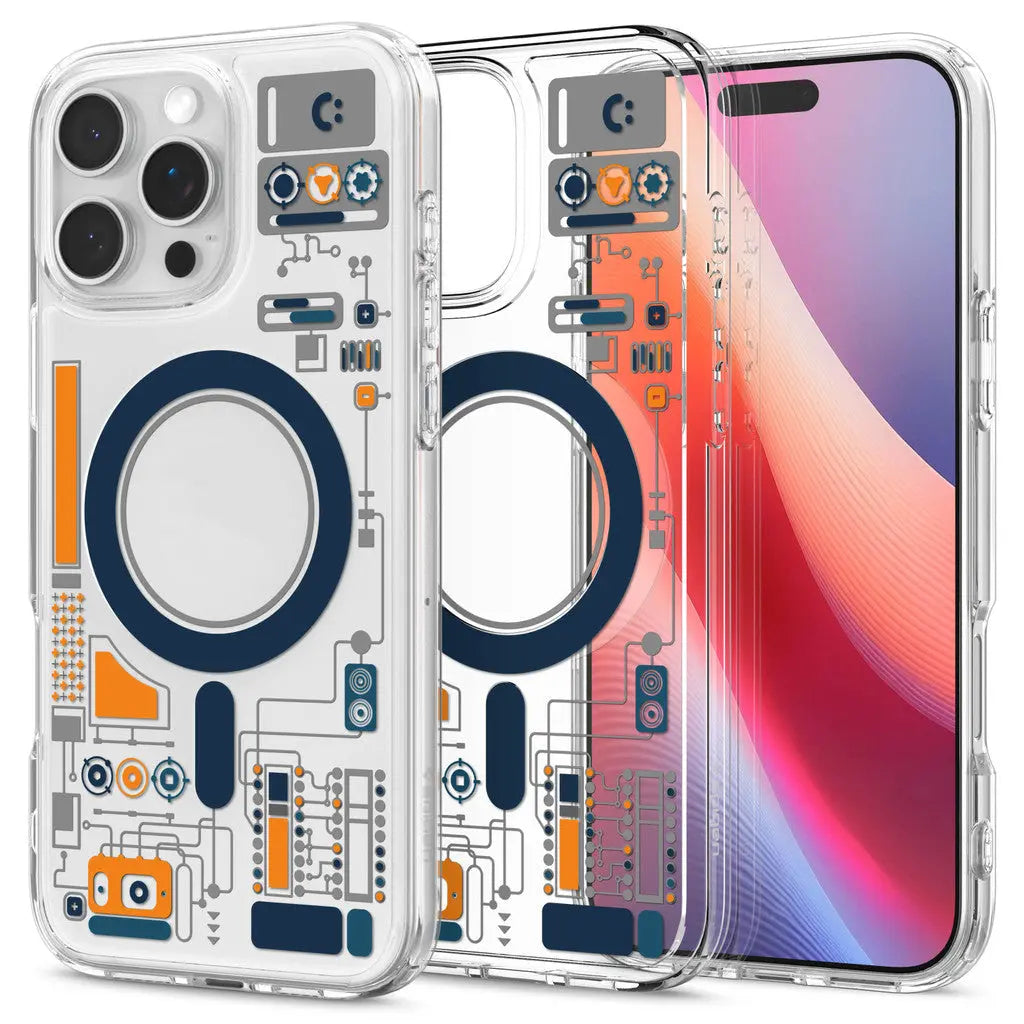 Spigen iPhone 16 Pro Case 6.3" Ultra Hybrid Analogue MagFit Magnetic Phone Case iPhone Case iPhone Cover