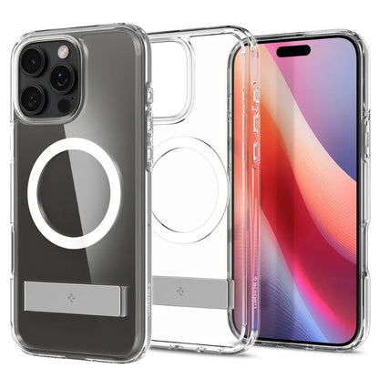 Spigen iPhone 16 Pro Case 6.3" Ultra Hybrid S MagFit Magnetic Phone Case Phone Stand iPhone Case iPhone Cover