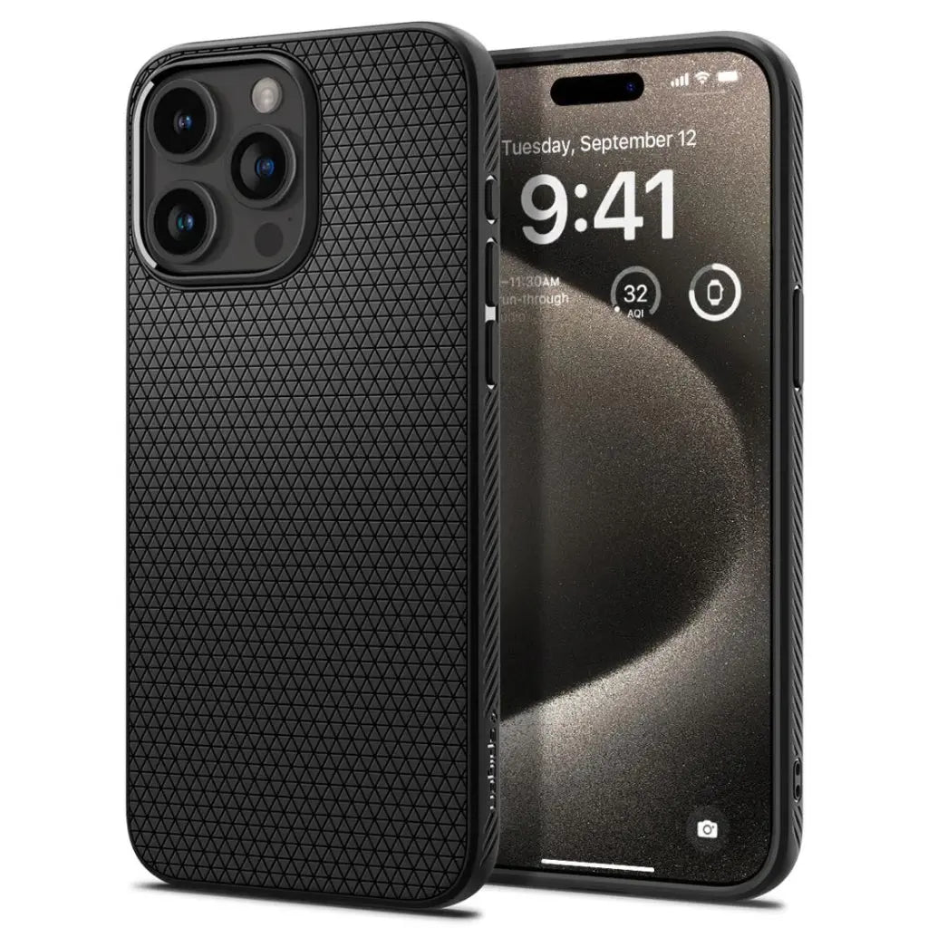 Spigen iPhone 16 Pro Max/16 Pro/15 Pro Max/15 Pro/15 Plus/15/14 Pro Max/14 Pro/14/13 Pro Max/13 Pro/13 Case Liquid Air