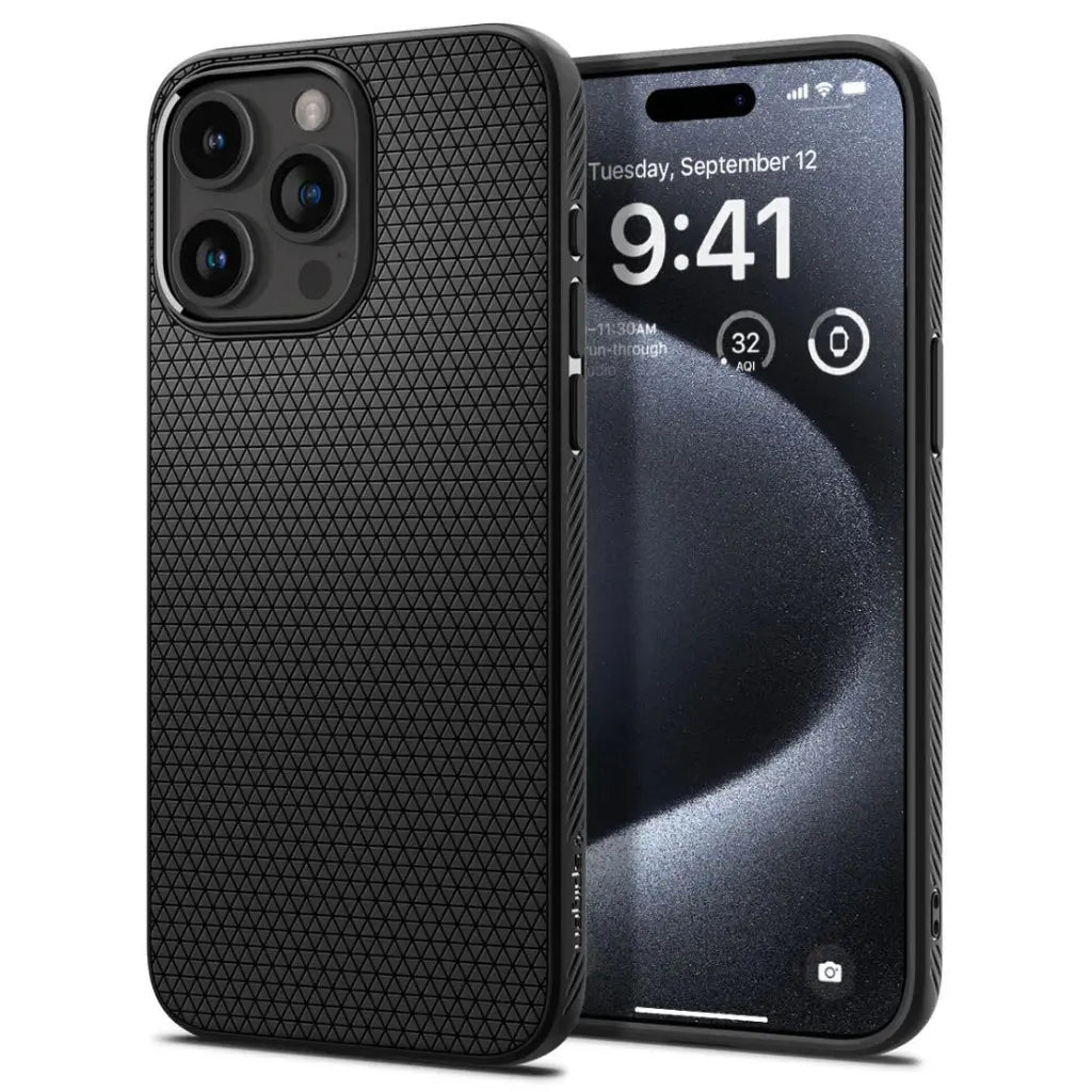 Spigen iPhone 16 Pro Max/16 Pro/15 Pro Max/15 Pro/15 Plus/15/14 Pro Max/14 Pro/14/13 Pro Max/13 Pro/13 Case Liquid Air
