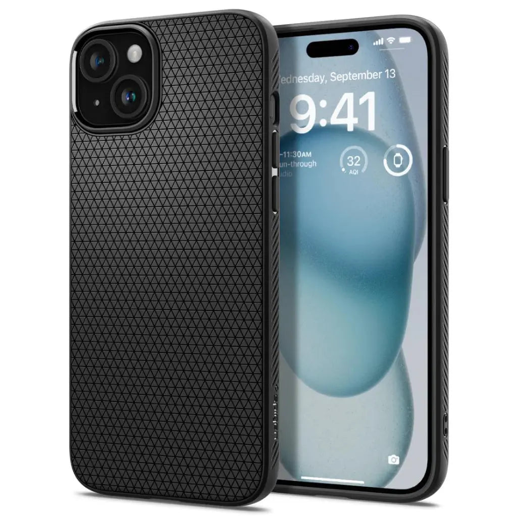 Spigen iPhone 16 Pro Max/16 Pro/15 Pro Max/15 Pro/15 Plus/15/14 Pro Max/14 Pro/14/13 Pro Max/13 Pro/13 Case Liquid Air