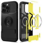 Spigen iPhone 16 Pro Max Case 6.9" Cover Slim Armor MagFit MagSafe Case With Phone Stand iPhone Cover iPhone Case