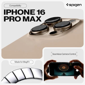 Spigen iPhone 16 Pro Max Case 6.9" Tough Armor T AI Magfit Frost Camera Control Button Cover Magnetic Phone Case