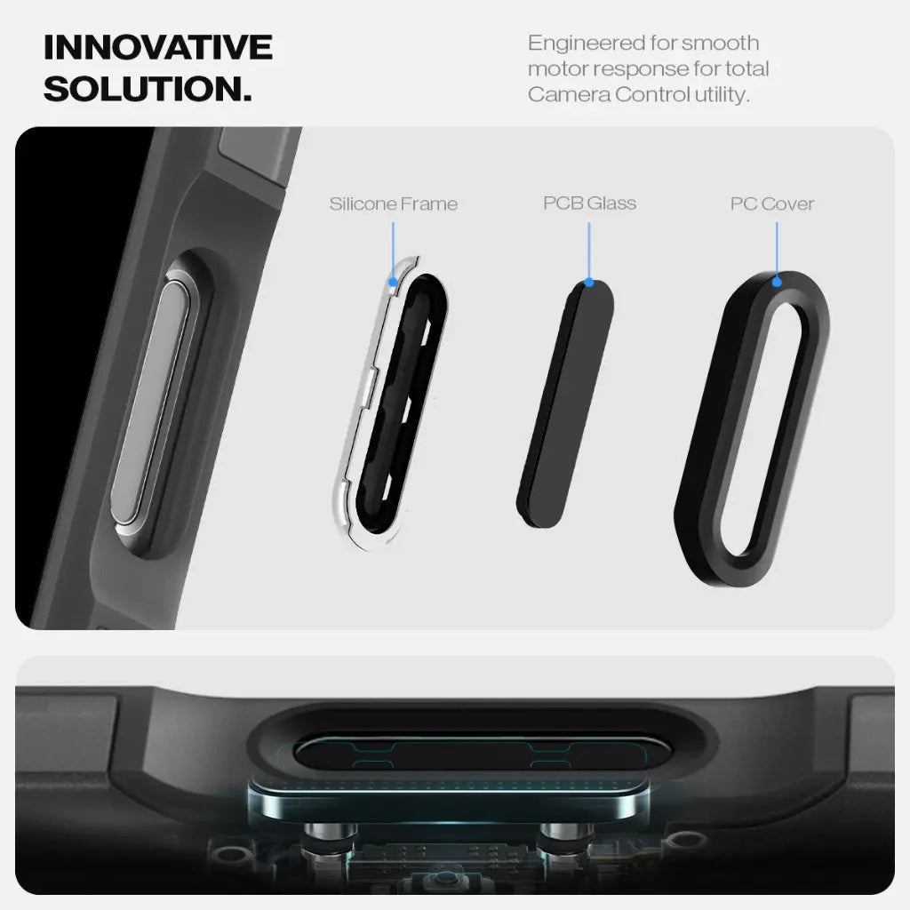Spigen iPhone 16 Pro Max Case 6.9" Tough Armor T AI Magfit Frost Camera Control Button Cover Magnetic Phone Case