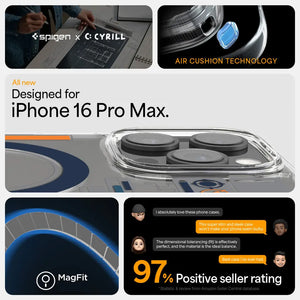 Spigen iPhone 16 Pro Max Case 6.9" Ultra Hybrid Analogue MagFit Magnetic Phone Case iPhone Case iPhone Cover