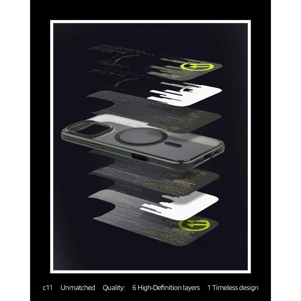 Spigen iPhone 16 Pro Max Case 6.9" c11 Flâneur Magfit 3D Spatial Effect Camera Button Cover MagSafe Case iPhone Case