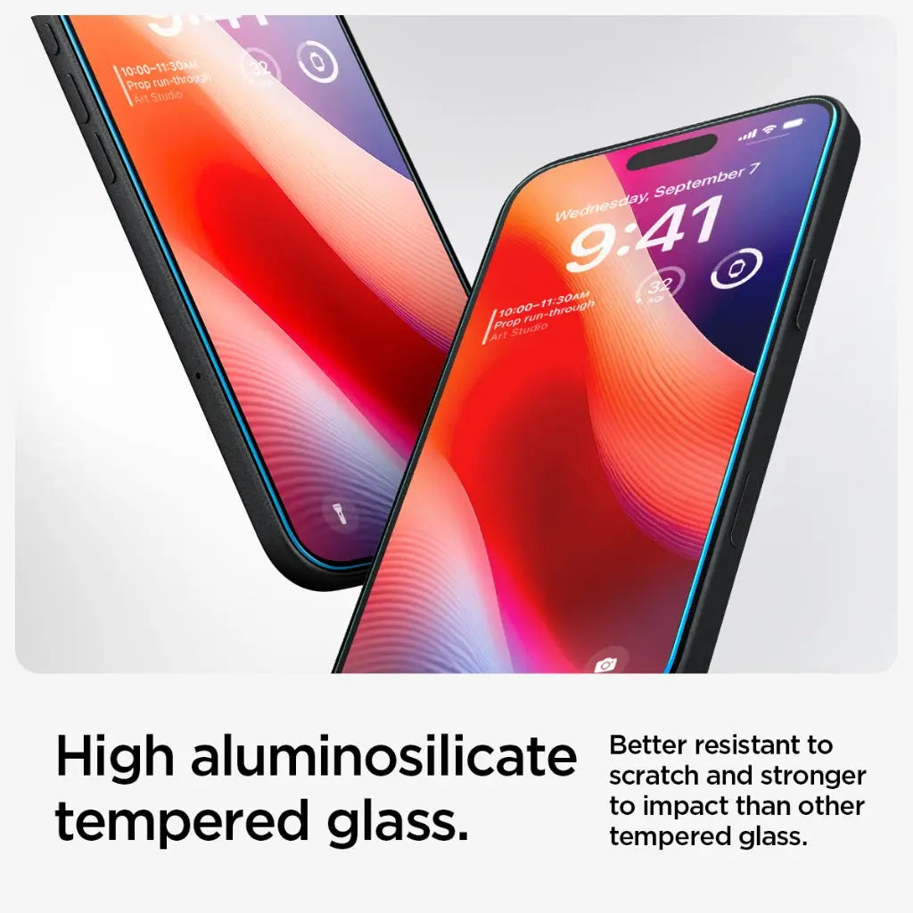 Spigen iPhone 16 Screen Protector 6.1" Glas.tR Slim HD iPhone 16 Tempered Glass iPhone 6.1" Tempered Glass