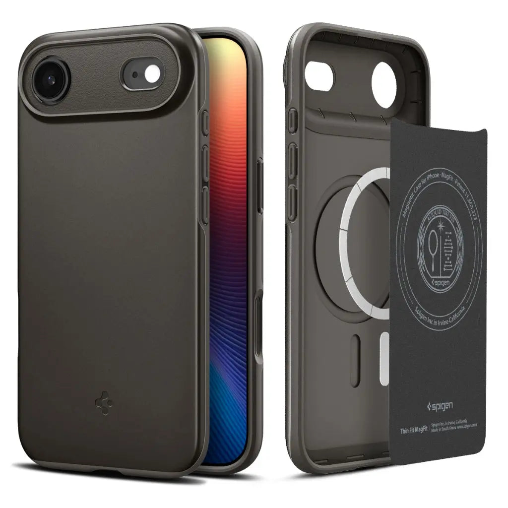 Spigen iPhone 17 Air Case 6.6" Thin Fit Magfit Slim Coverage Magnetic Phone Case Magnetic Case iPhone Case