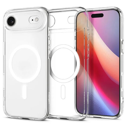 Spigen iPhone 17 Air Case 6.6" Ultra Hybrid Magfit Clear Case Magnetic Phone Case Magnetic Case iPhone Case