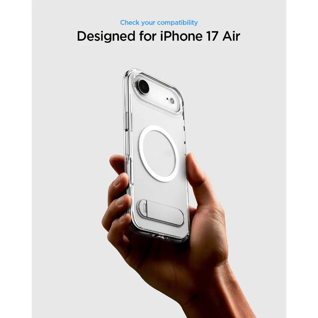 Spigen iPhone 17 Air Case 6.6" Ultra Hybrid S MagFit Magnetic Phone Case Phone Stand iPhone Case iPhone Cover