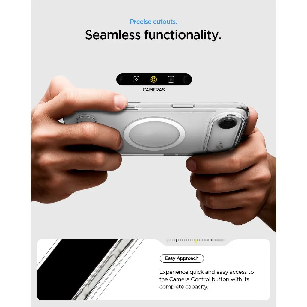Spigen iPhone 17 Air Case 6.6" Ultra Hybrid S MagFit Magnetic Phone Case Phone Stand iPhone Case iPhone Cover