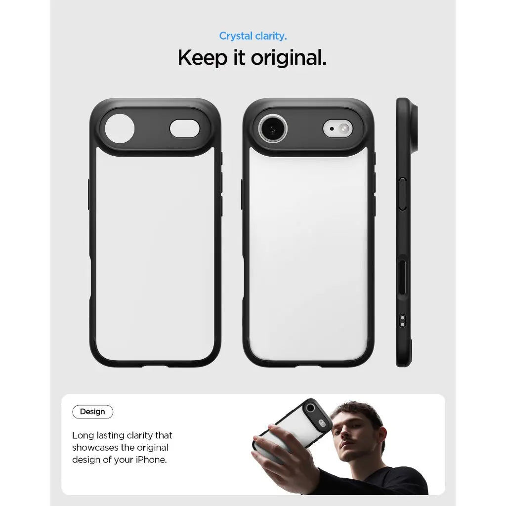 Spigen iPhone 17 Air Case 6.6" Ultra Hybrid Transparent Casing Drop Protective iPhone Case