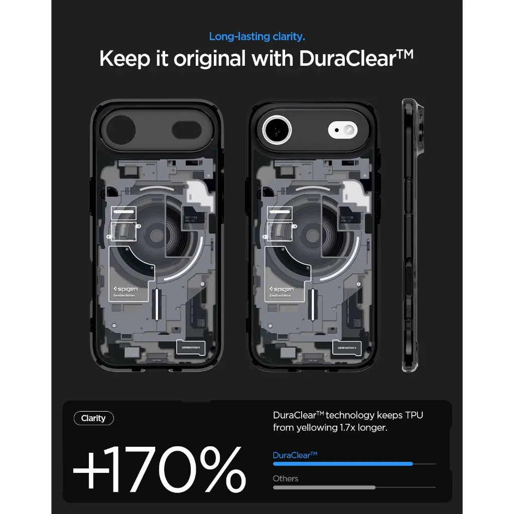 Spigen iPhone 17 Air Case 6.6" Ultra Hybrid Zero One Magfit Magnetic Phone Case Magnetic Case iPhone Case