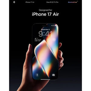 Spigen iPhone 17 Air Privacy Screen Protector Glas.tR EZ Fit Pro HD [1 Pack] iPhone Tempered Glass Screen Protector