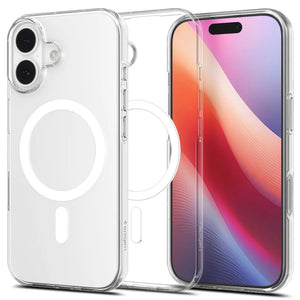 Spigen iPhone 17 Case 6.3" Liquid Crystal MagFit Magnetic Phone Case Clear Case iPhone 17 Cover Lightweight iPhone Case
