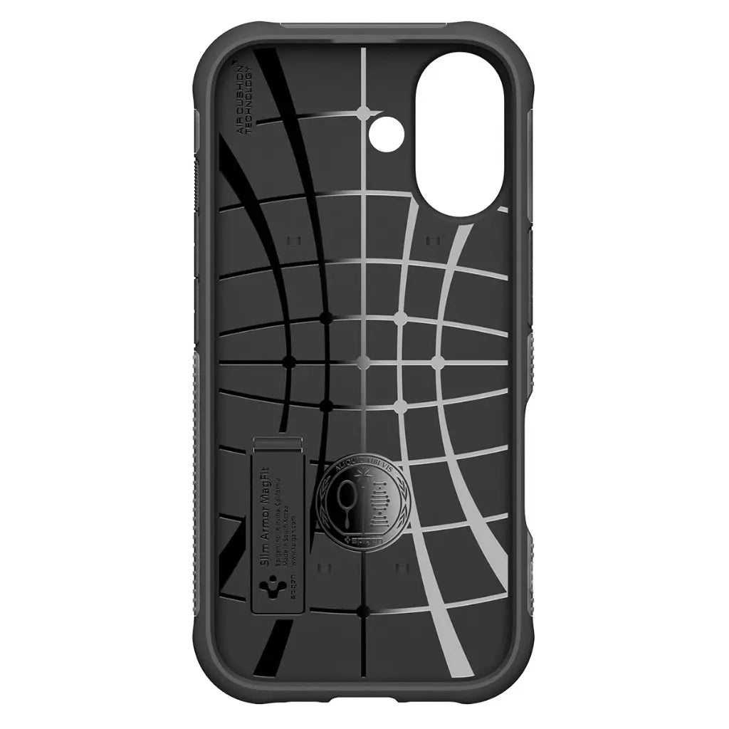 Spigen iPhone 17 Case 6.3" Slim Armor MagFit Magnetic Phone Case with Kickstand iPhone Case iPhone Cover