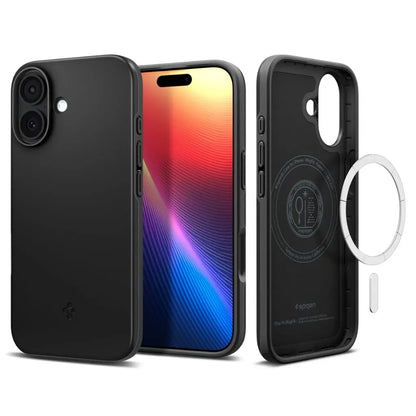 Spigen iPhone 17 Case 6.3" Thin Fit Magfit Slim Coverage Magnetic Phone Case Magnetic Case iPhone Case