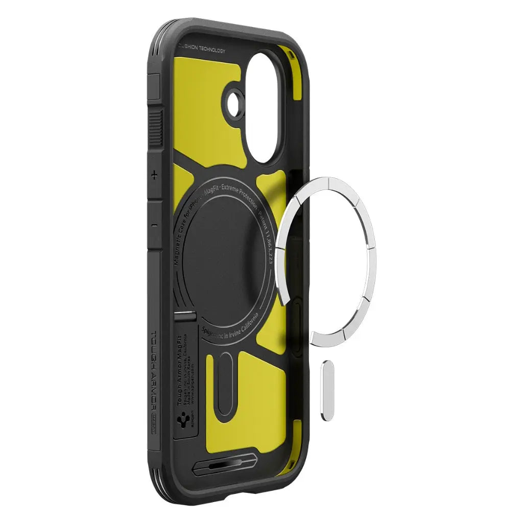 Spigen iPhone 17 Case 6.3" Tough Armor T AI Magfit Magnetic Phone Case Camera Control Button Cover Magnetic Case