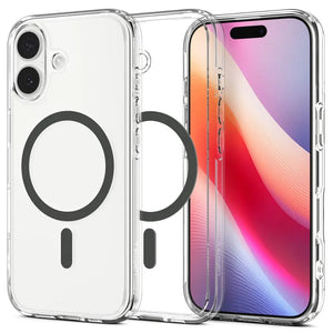 Spigen iPhone 17 Case 6.3" Ultra Hybrid Magfit Clear Case Magnetic Phone Case Magnetic Case iPhone Case