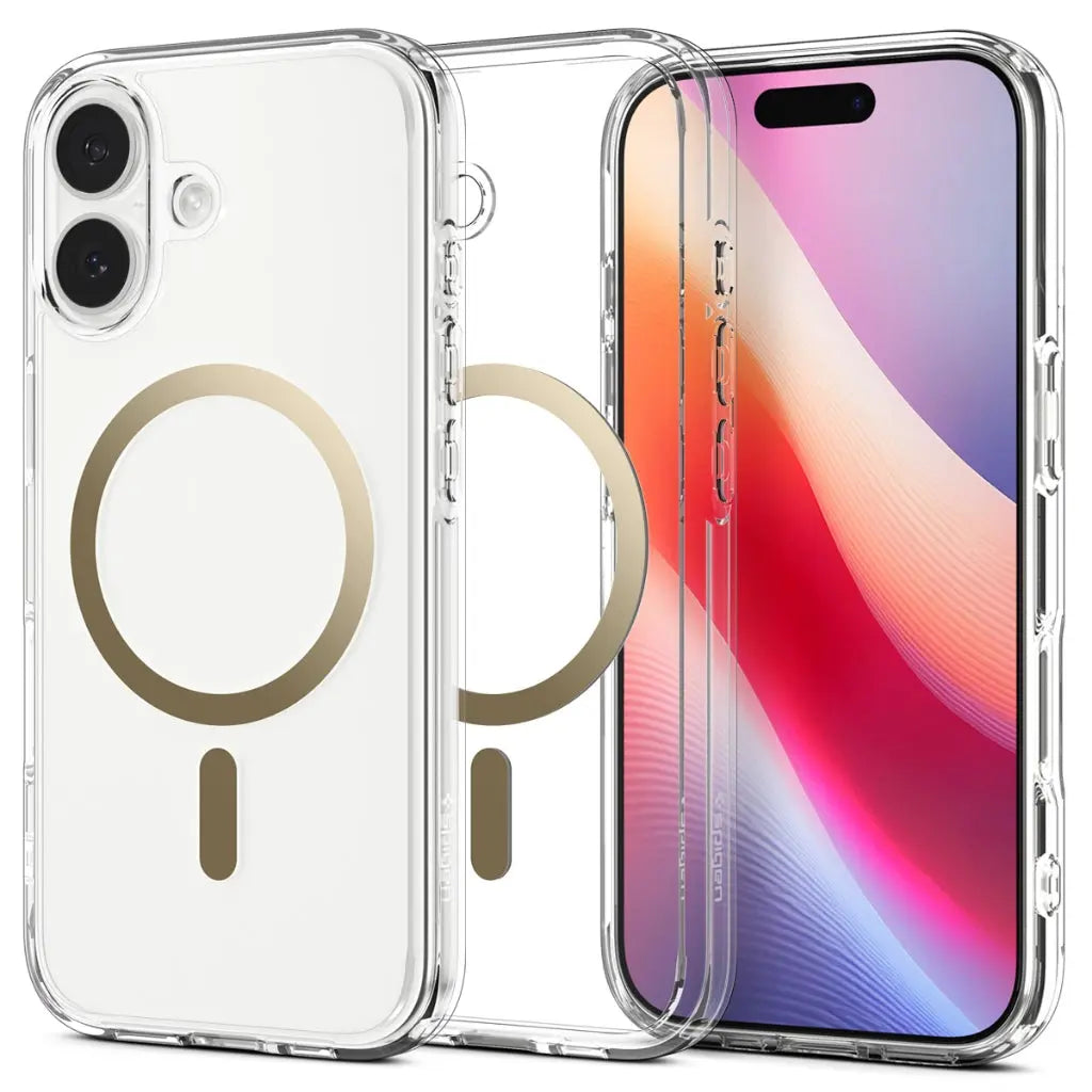 Spigen iPhone 17 Case 6.3" Ultra Hybrid Magfit Clear Case Magnetic Phone Case Magnetic Case iPhone Case