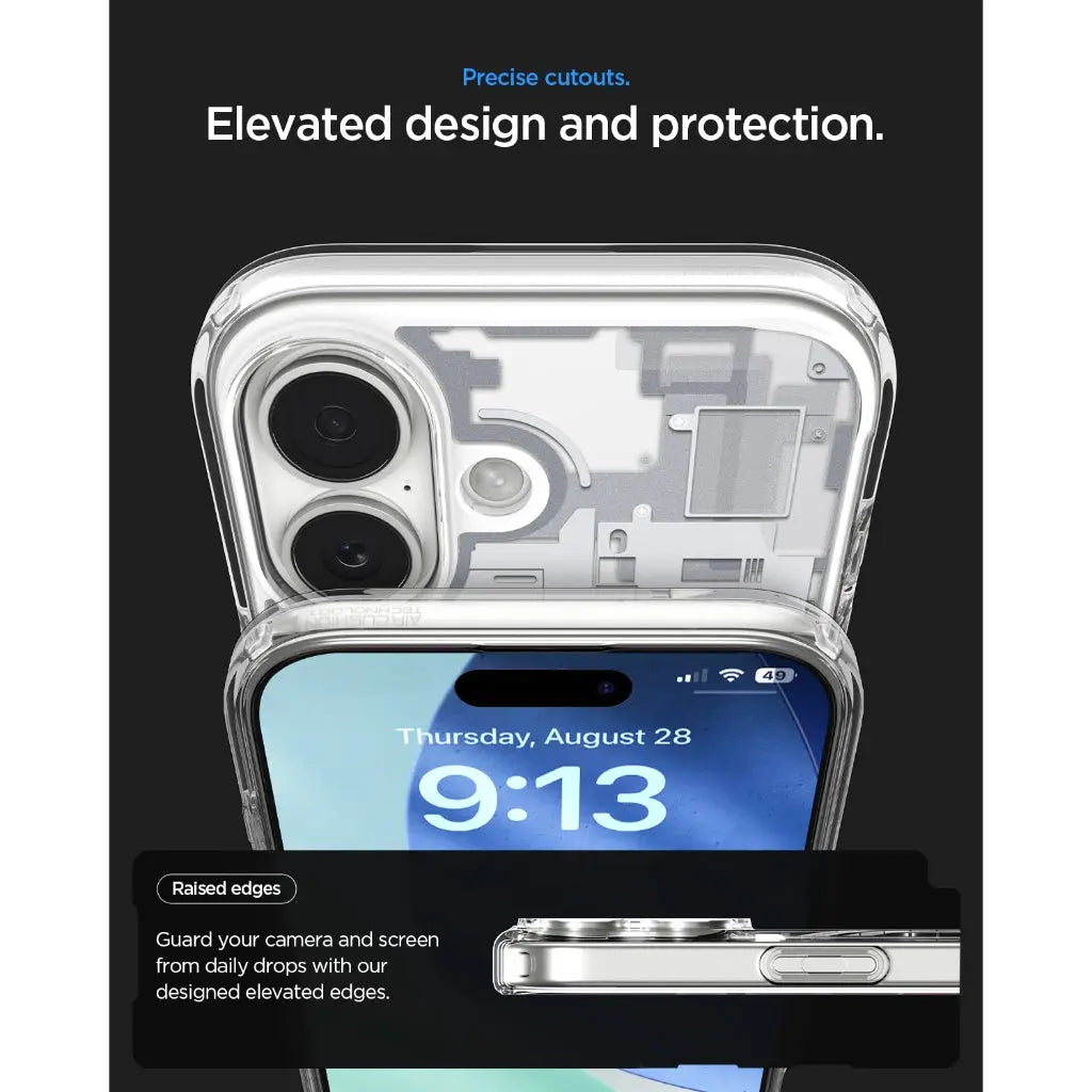 Spigen iPhone 17 Case 6.3" Ultra Hybrid Zero One Magfit Magnetic Phone Case Magnetic Case iPhone Case