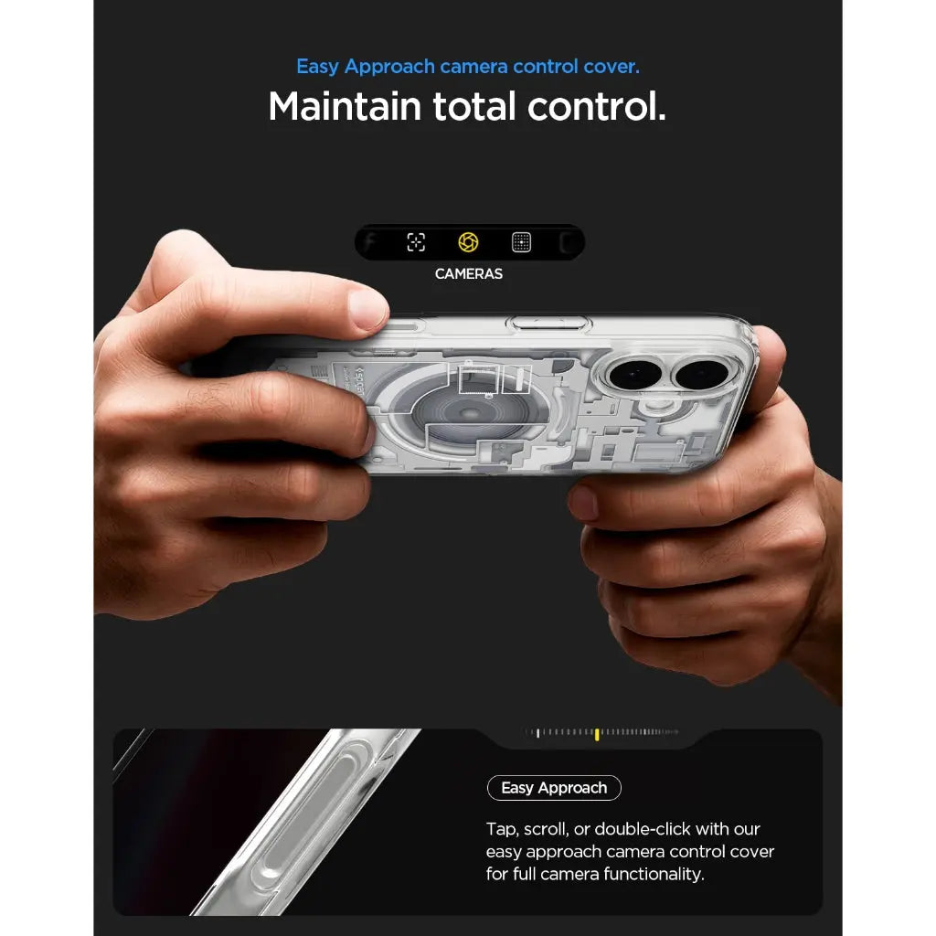 Spigen iPhone 17 Case 6.3" Ultra Hybrid Zero One Magfit Magnetic Phone Case Magnetic Case iPhone Case