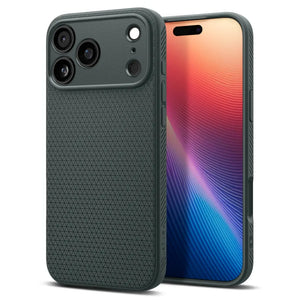 Spigen iPhone 17 Pro Case 6.3" Liquid Air iPhone 17 Pro Casing Military Grade Drop Protection Slim Flexible iPhone Cover