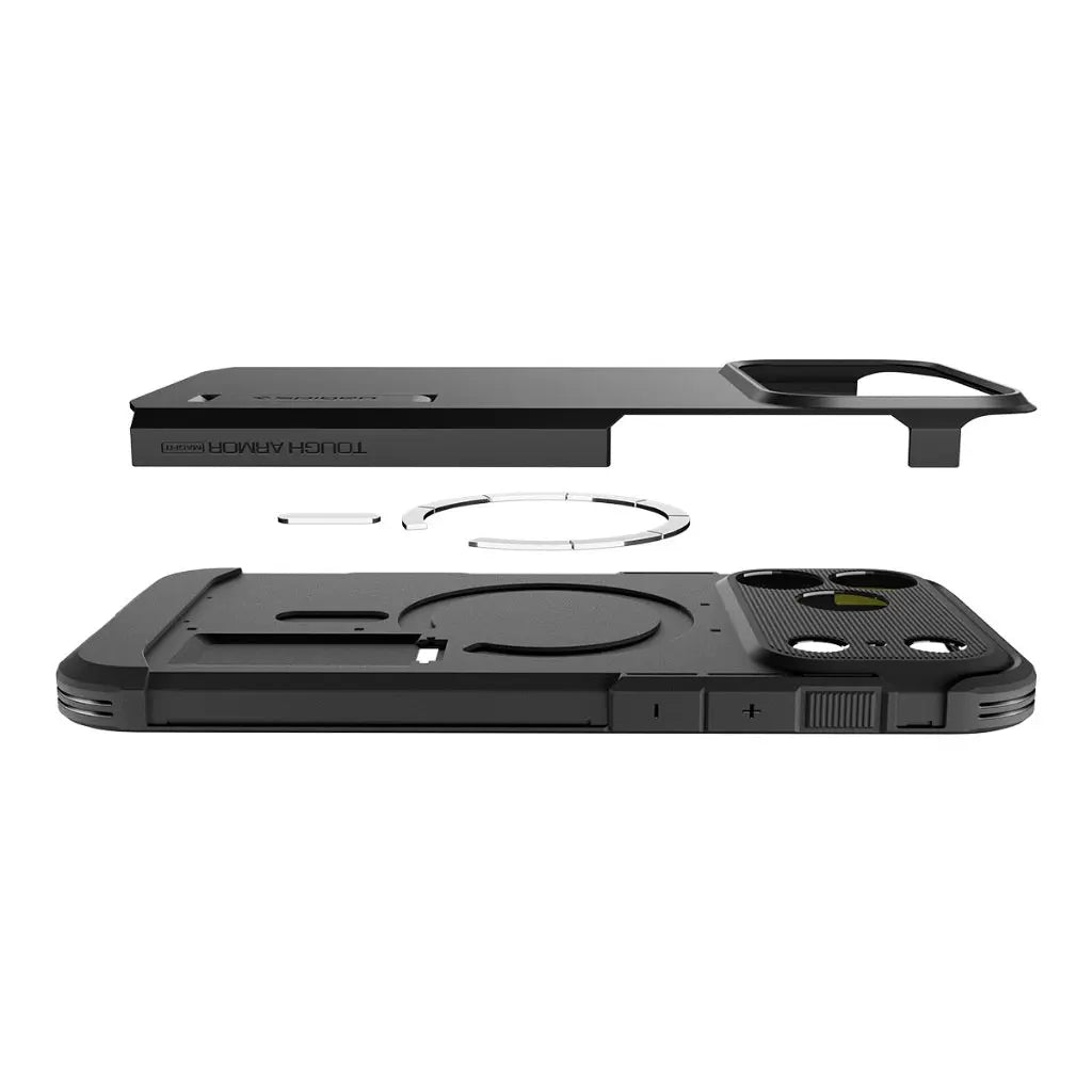 Spigen iPhone 17 Pro Case 6.3" Tough Armor T AI Magfit Magnetic Phone Case Camera Control Button Cover iPhone Case