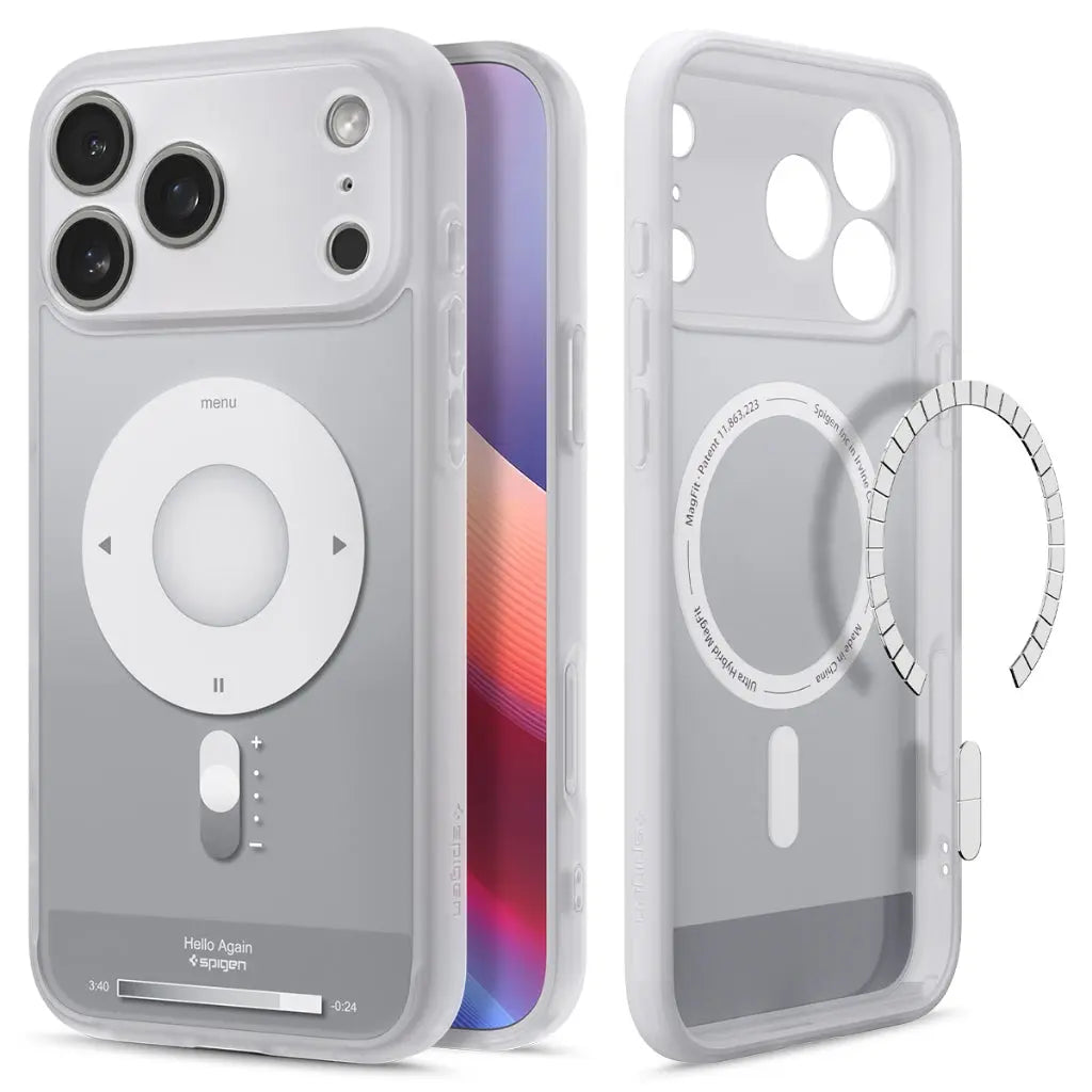 Spigen iPhone 17 Pro Case 6.3" Ultra Hybrid MagFit Classic Magnetic Phone Case iPhone 17 Pro Cover iPhone Case