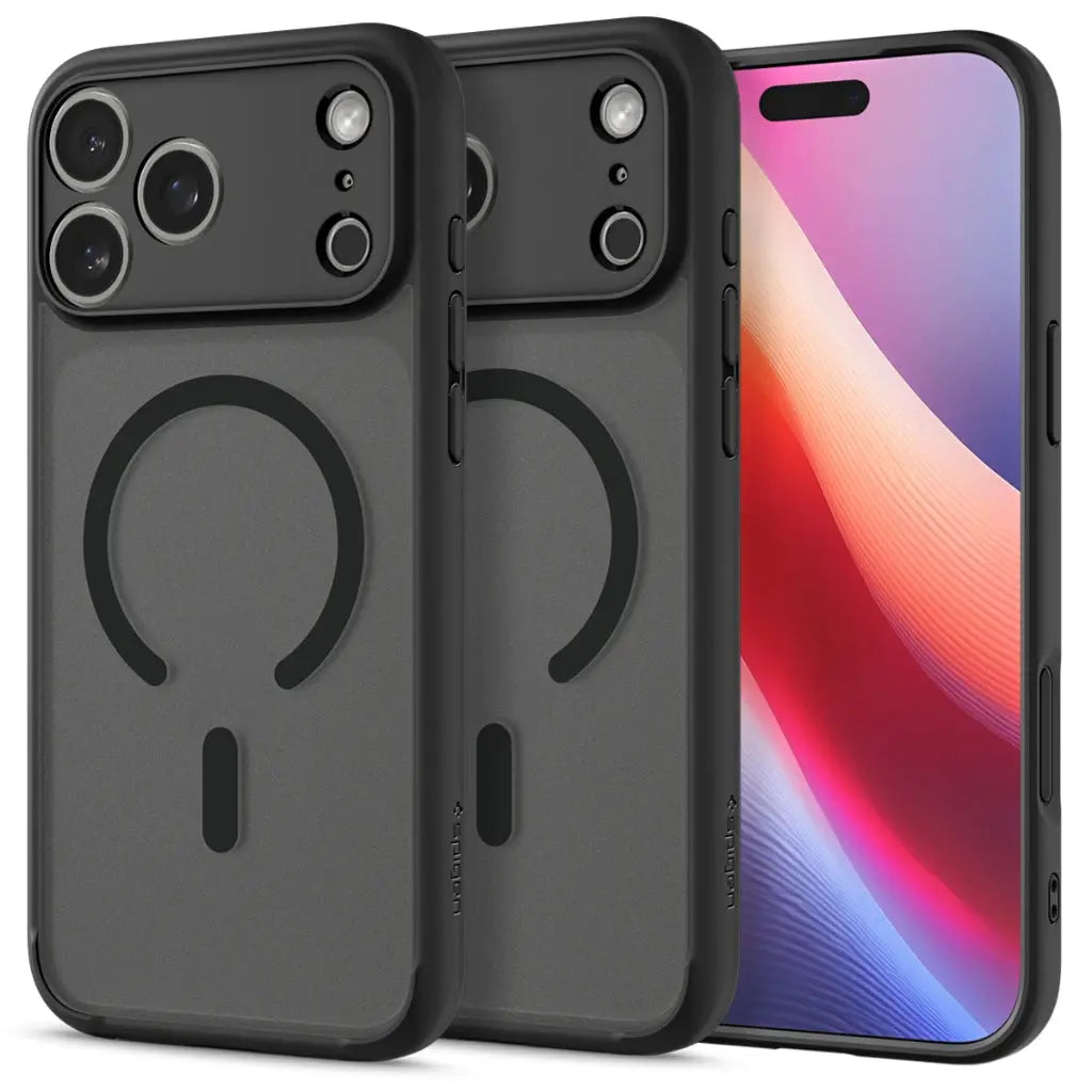 Spigen iPhone 17 Pro Case 6.3" Ultra Hybrid MagFit Frost Matte Back Magnetic Phone Case iPhone 17 Pro Cover iPhone Case