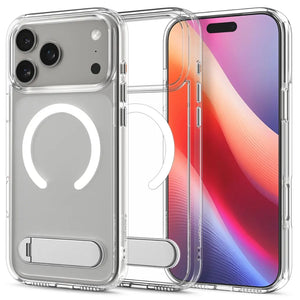 Spigen iPhone 17 Pro Case 6.3" Ultra Hybrid S MagFit Magnetic Phone Case Phone Stand iPhone 17 Pro Cover
