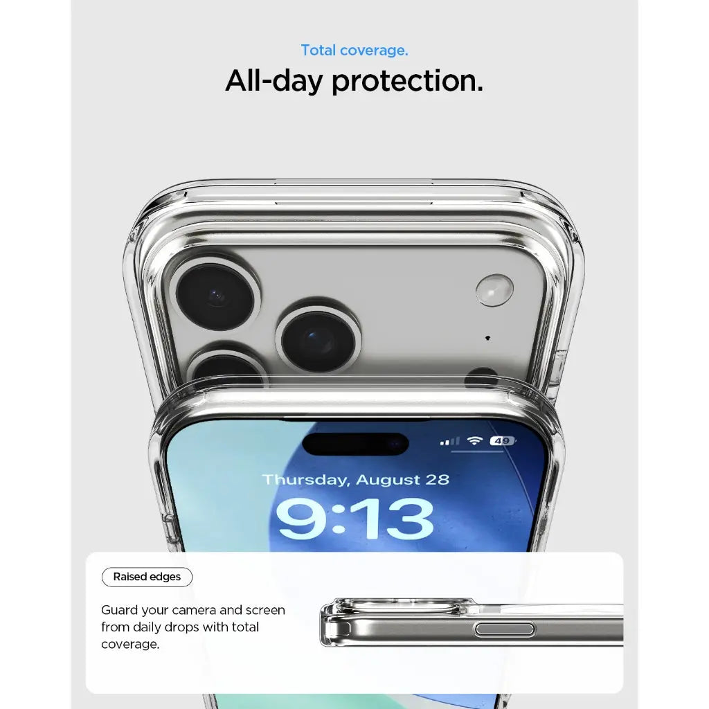 Spigen iPhone 17 Pro Case 6.3" Ultra Hybrid S MagFit Magnetic Phone Case Phone Stand iPhone 17 Pro Cover